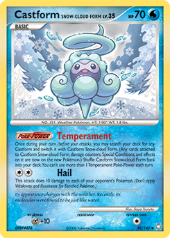 Castform Snow-Cloud Form — Legends Awakened 050