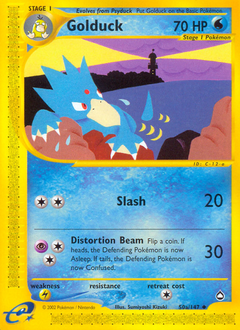 Golduck — Aquapolis 050