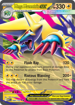 Mega Manectric ex — Mega Evolution 050