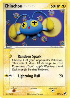 Chinchou — Legend Maker 050