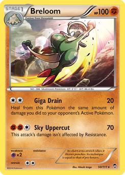 Breloom — Furious Fists 050