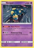 Seviper — Burning Shadows 050