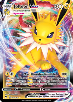 Jolteon VMAX — Evolving Skies 051