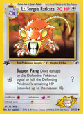 Lt. Surge's Raticate — Gym Heroes 051