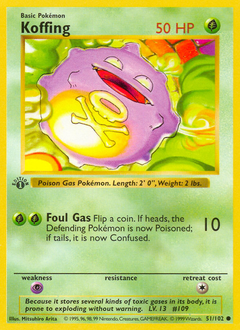 Koffing — Base 051