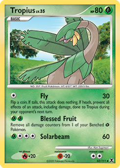 Tropius — Rising Rivals 052
