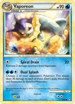 Vaporeon — Call of Legends 052