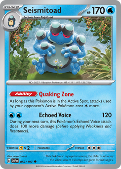 Seismitoad — Obsidian Flames 052