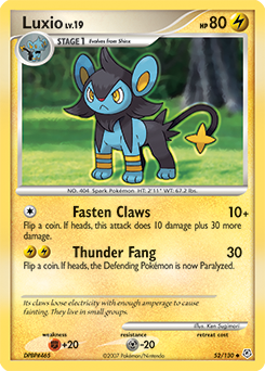 Luxio — Diamond & Pearl 052