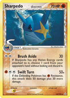 Sharpedo δ — Holon Phantoms 053
