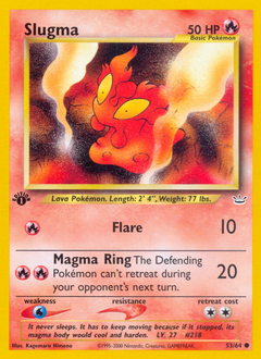 Slugma — Neo Revelation 053