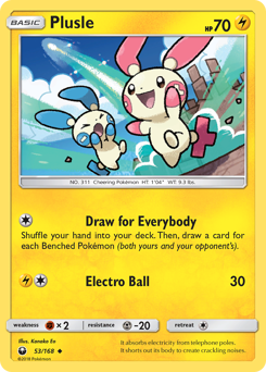 Plusle — Celestial Storm 053