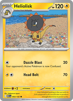 Heliolisk — Mega Evolution 053