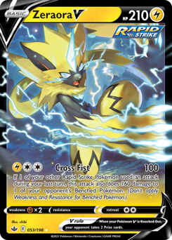Zeraora V — Chilling Reign 053