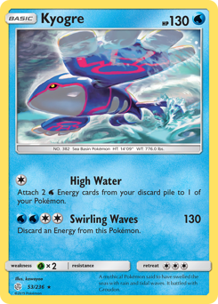 Kyogre — Cosmic Eclipse 053
