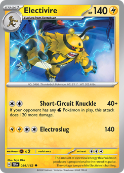 Electivire — Temporal Forces 054