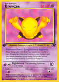 Drowzee — Team Rocket 054