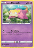 Galarian Slowpoke — Battle Styles 054
