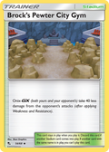 Brock's Pewter City Gym — Hidden Fates 054