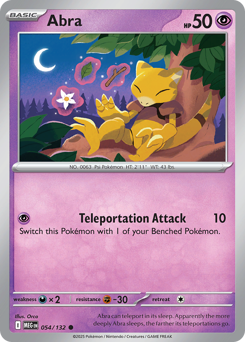 Abra — Mega Evolution 054