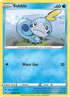 Sobble — Sword & Shield 054