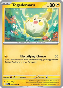Togedemaru — Stellar Crown 054