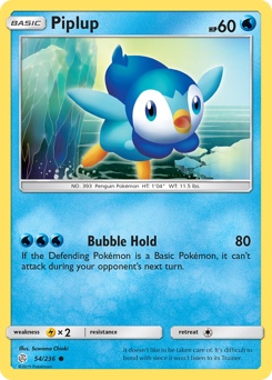 Piplup — Cosmic Eclipse 054