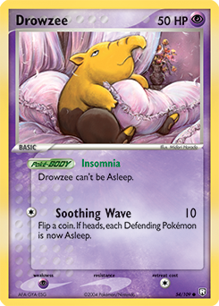 Drowzee — Team Rocket Returns 054