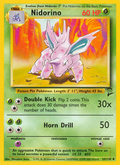 Nidorino — Base Set 2 054