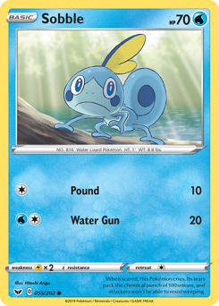 Sobble — Sword & Shield 055