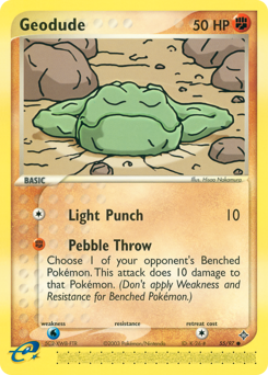 Geodude — Dragon 055