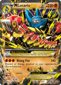 M Lucario-EX — Furious Fists 055