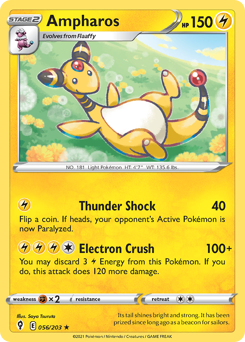 Ampharos — Evolving Skies 056