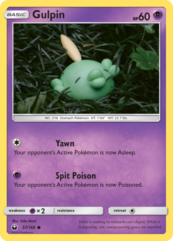 Gulpin — Celestial Storm 057