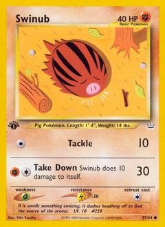 Swinub — Neo Revelation 057