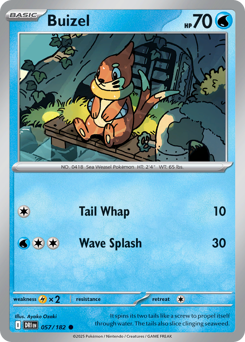 Buizel — Destined Rivals 057