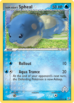 Team Aqua's Spheal — Team Magma vs Team Aqua 057