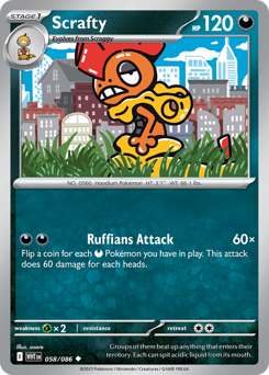 Scrafty — White Flare 058