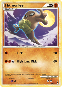 Hitmonlee — Call of Legends 058
