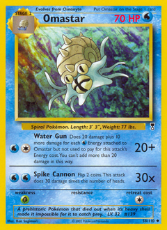 Omastar — Legendary Collection 058
