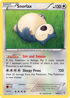 Snorlax — Generations 058