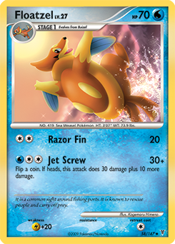 Floatzel — Supreme Victors 058
