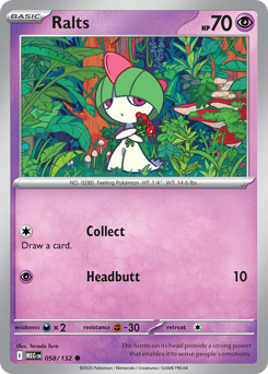 Ralts — Mega Evolution 058