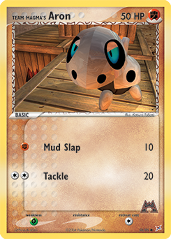 Team Magma's Aron — Team Magma vs Team Aqua 058