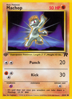 Machop — Team Rocket 059