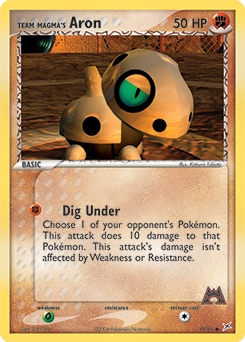 Team Magma's Aron — Team Magma vs Team Aqua 059