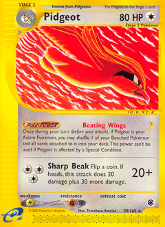Pidgeot — Expedition Base Set 059