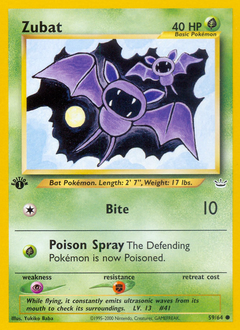 Zubat — Neo Revelation 059
