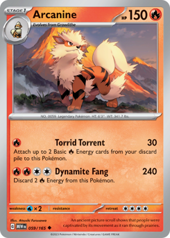Arcanine — 151 059