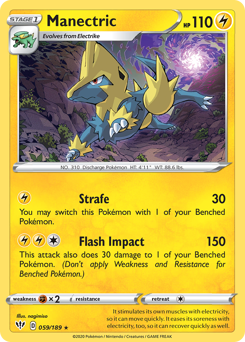 Manectric — Darkness Ablaze 059